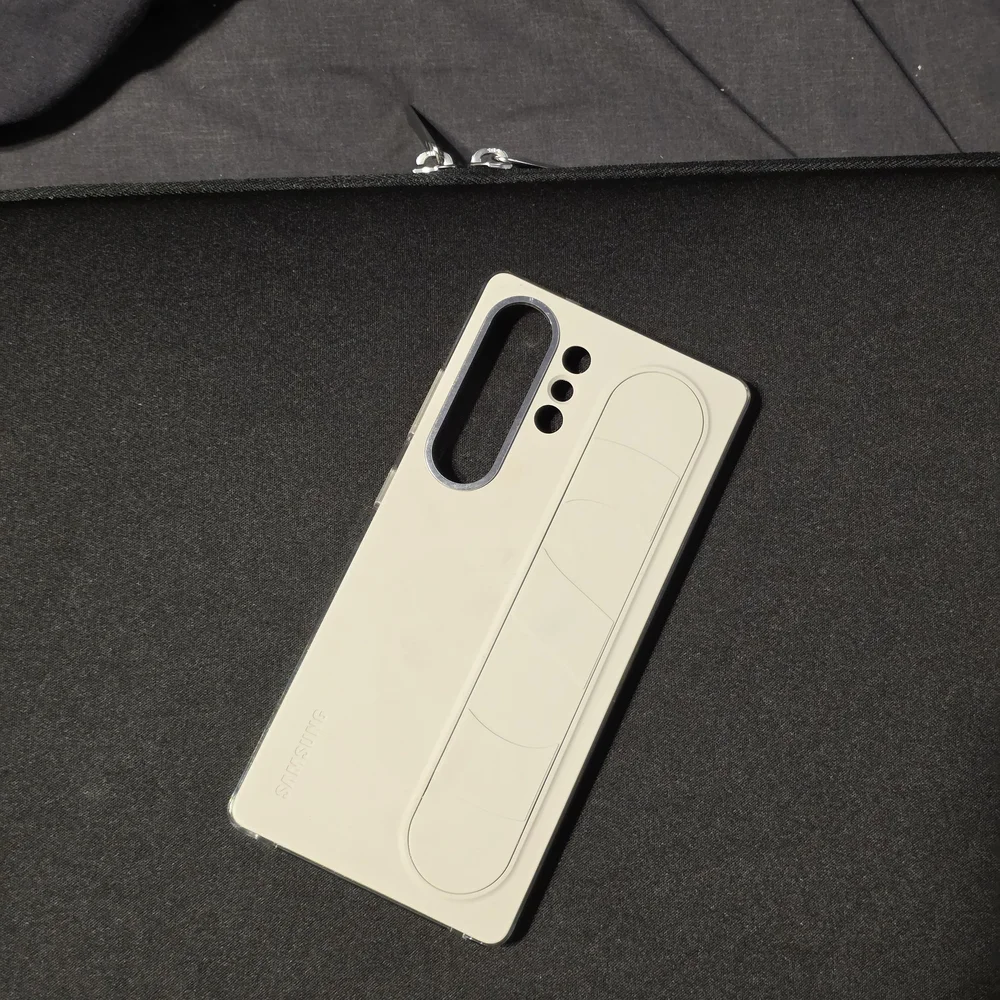 Samsung Galaxy S25 Ultra Standing Grip Case, Gray (Used)